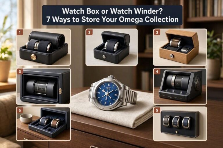 Watch Box or Watch Winder? 7 Ways to Store Your Omega Collection